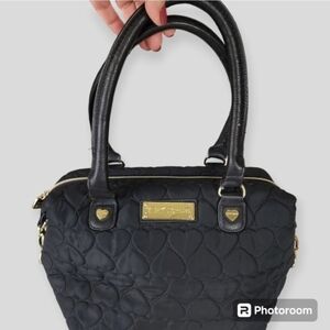 Black Quilted Handbag
